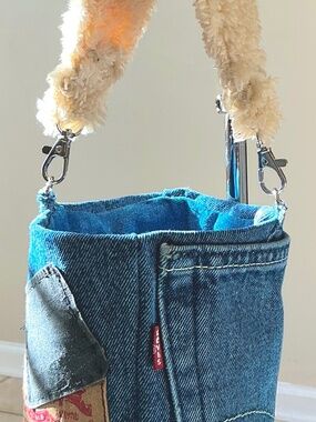 Upcycled Denim Levi Handbag